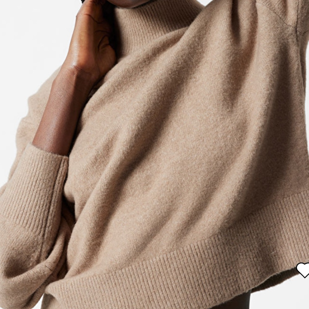 &Other Stories mock neck sweater